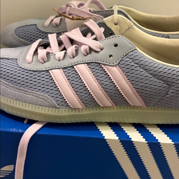 Adidas Light blue and Soft Pink Sneakers - Picture 2 of 5